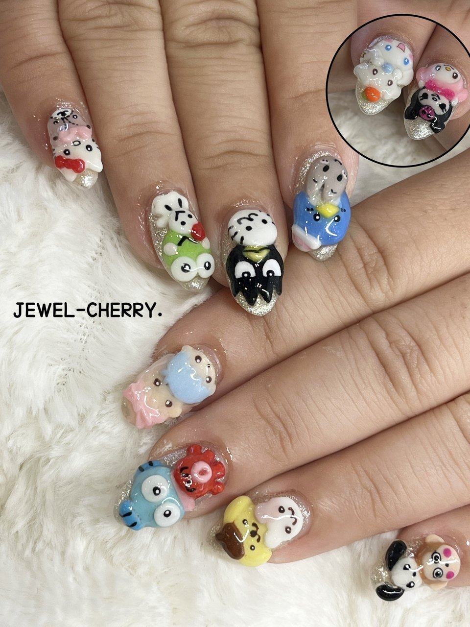 JEWEL-CHERRY.のネイルデザイン[No.8648820]｜ネイルブック