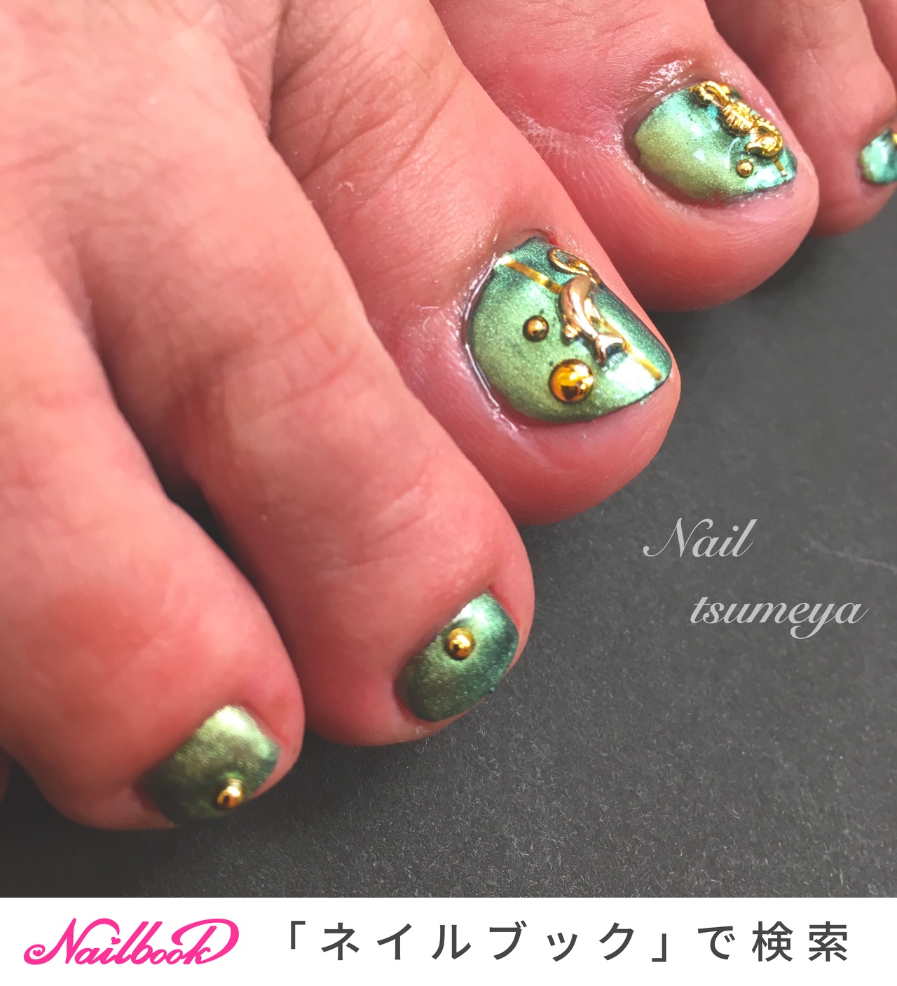 夏 海 浴衣 ライブ フット Nailsalon School爪屋のネイルデザイン No 2340513 ネイルブック