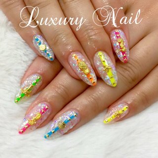 人気順｜シェル(貝殻)/#タツノオトシゴのネイルデザイン｜ネイルブック