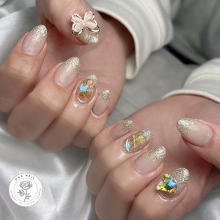 おすすめ順｜ハート/蝶々ネイルのネイルデザイン(2ページ目)｜ネイルブック 