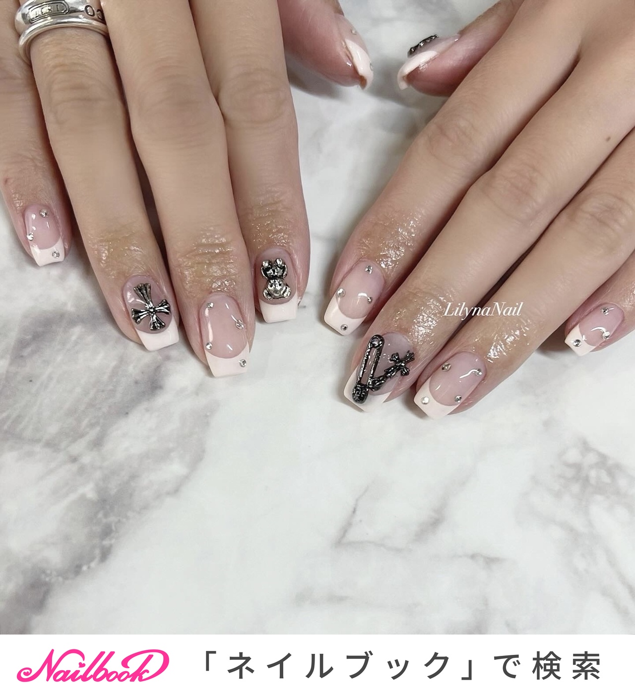 2026年】新着順｜クロムハーツネイルのネイルデザイン(50ページ目