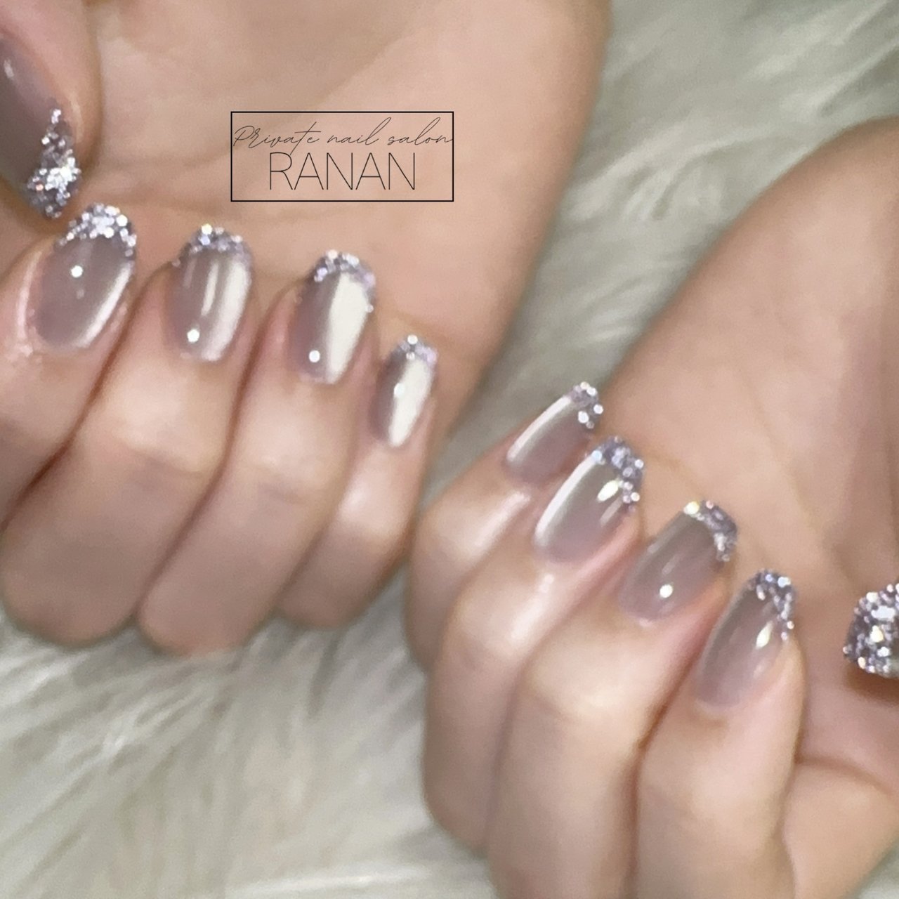 春/オールシーズン/ハンド/ラメ/マグネット - Ranan 佐藤のネイル