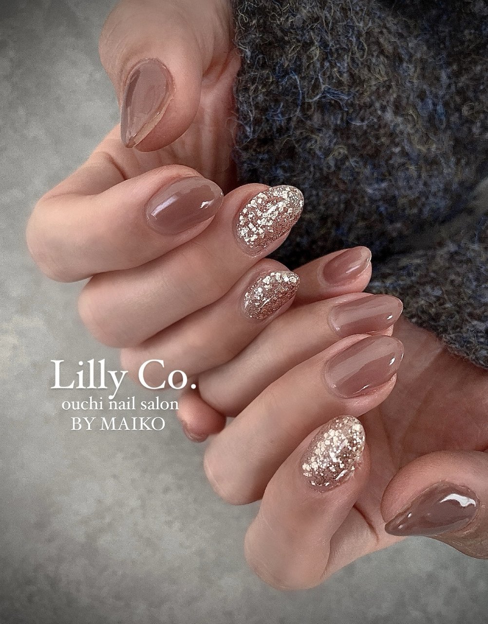 春/オールシーズン/ハンド/シンプル/ラメ - Lilly Co./maikoの