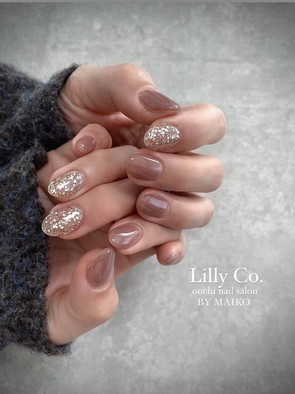 春/オールシーズン/ハンド/シンプル/ラメ - 福岡Lilly Co./maiko