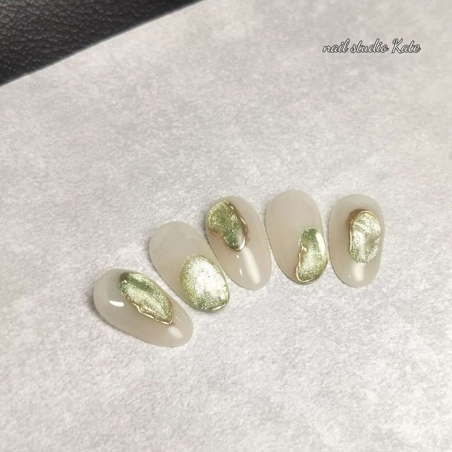 春ネイルには