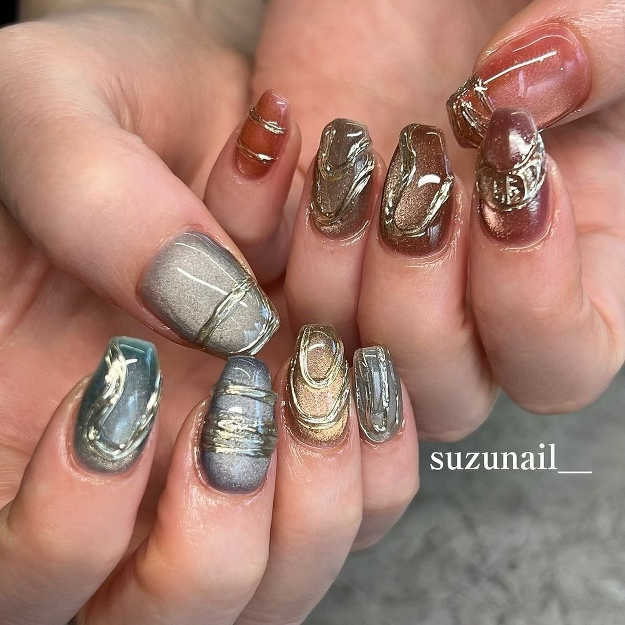 ベトロ　ベラフォーマ ハンド/大人/天然石/ジェルネイル - VETROベトロ/BellaFormaベラ