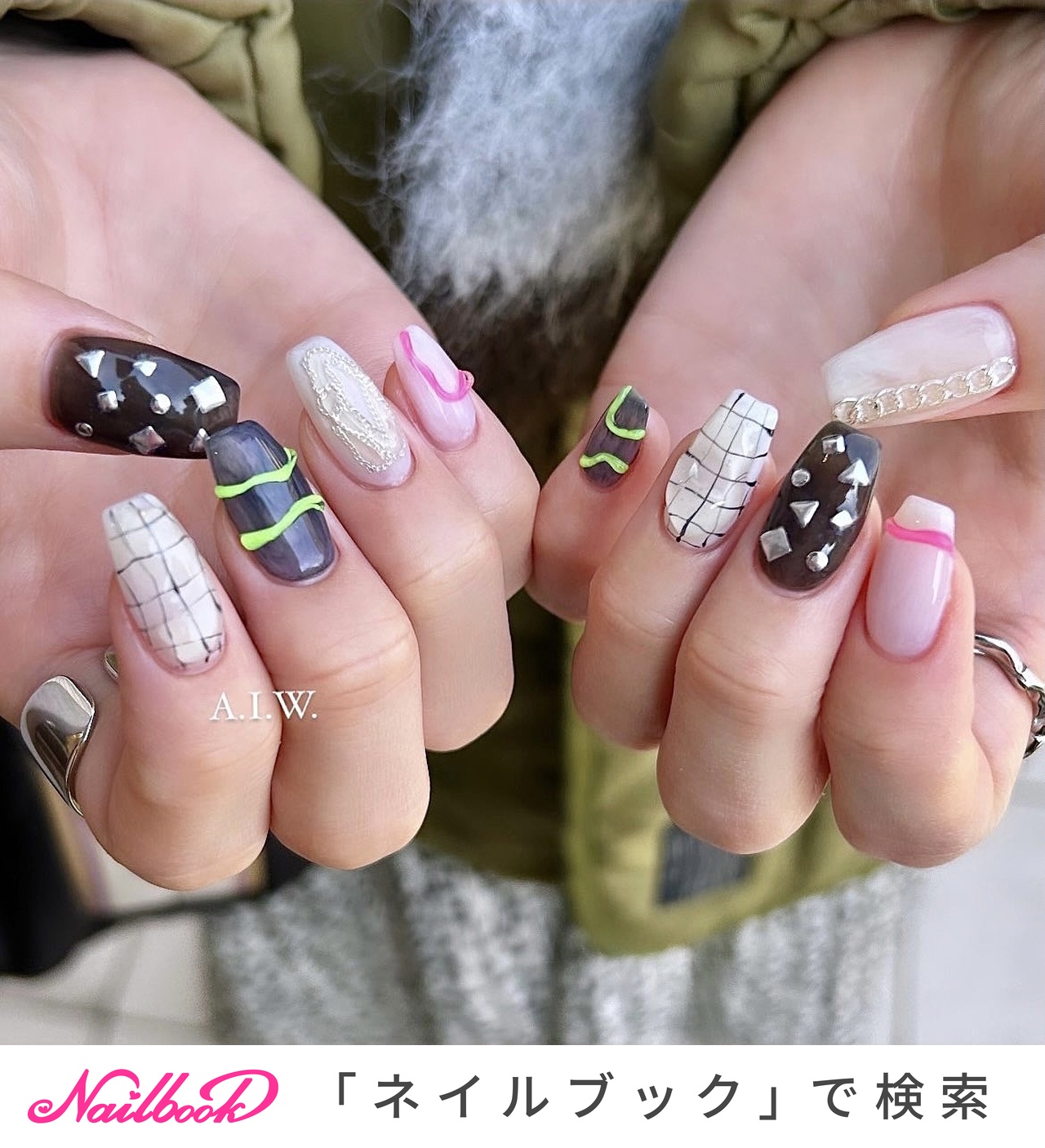 人気順｜#kpopネイルのネイルデザイン｜ネイルブック