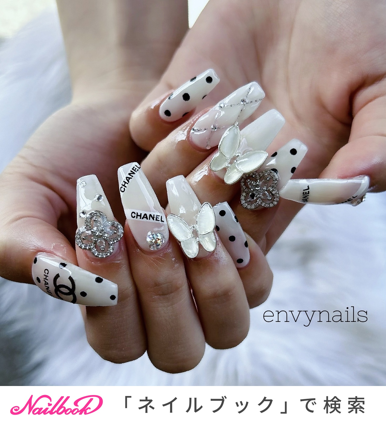 人気順｜シルバー(銀)/#CHANELNAILSのネイルデザイン｜ネイルブック