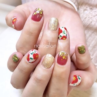 Saku様 オーダーネイルシール