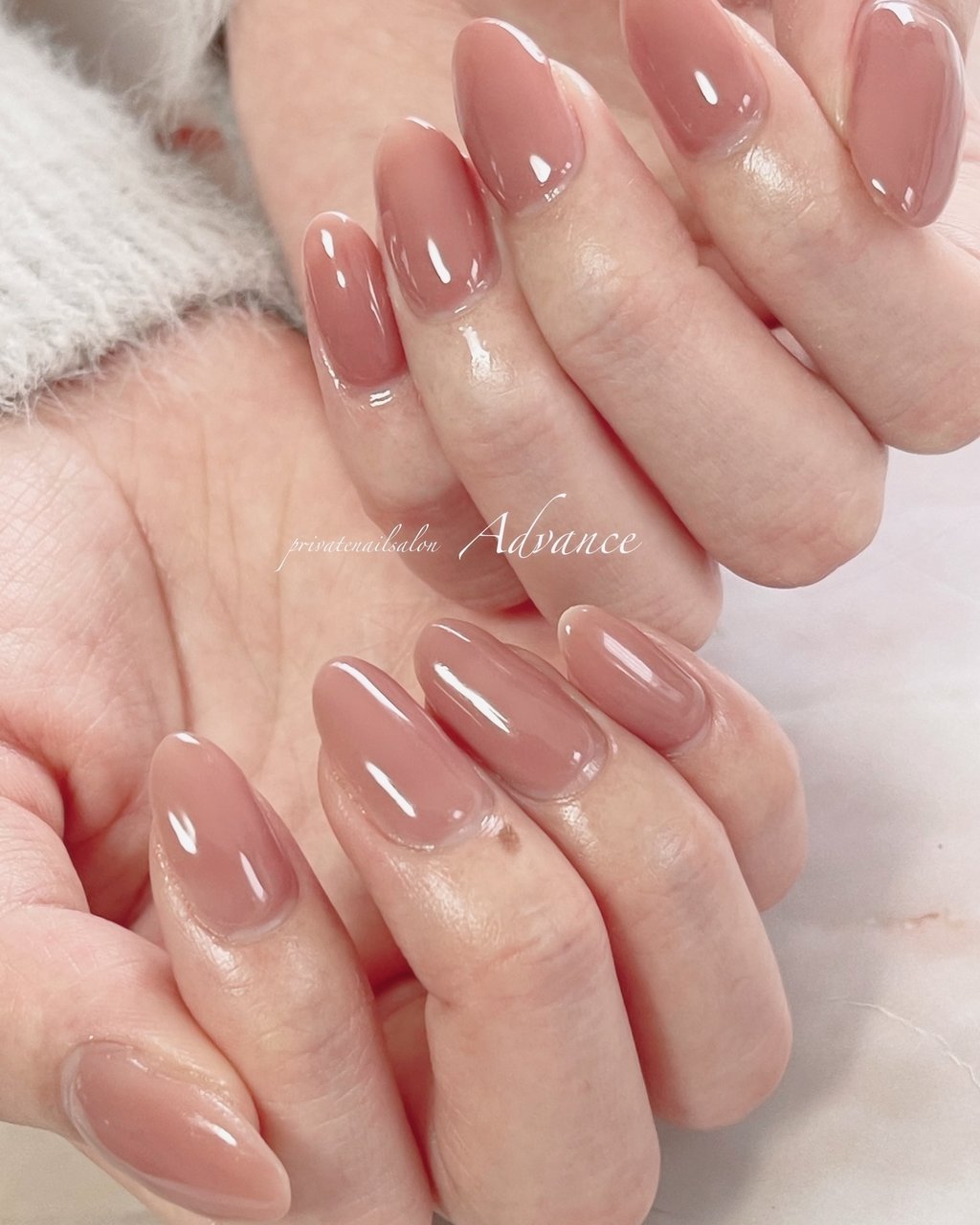 オフィス/デート/シンプル/ワンカラー/ちゅるん - mayumi1025のネイル