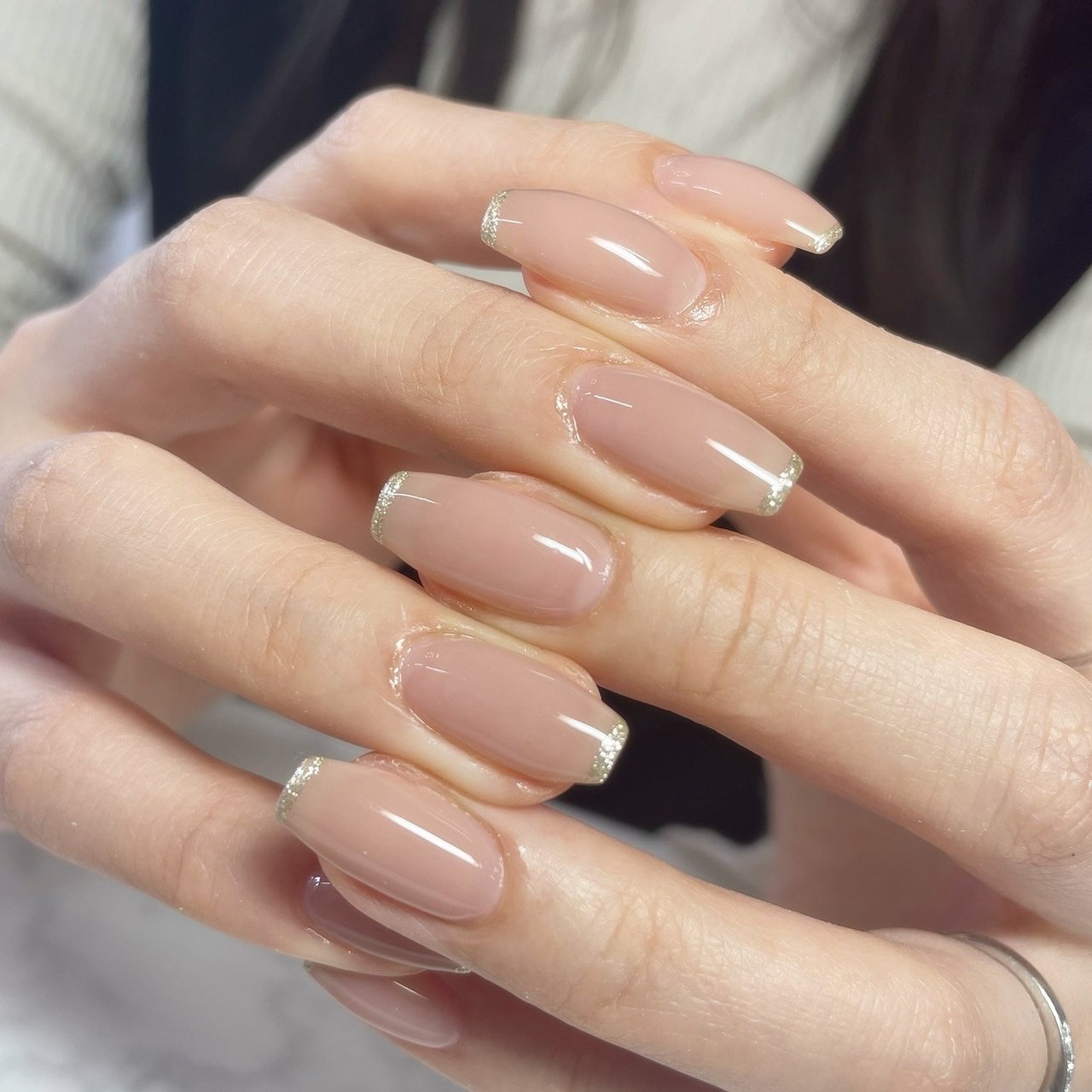 オールシーズン/ハンド/ワンカラー/ミディアム/スクエアオフ - irish