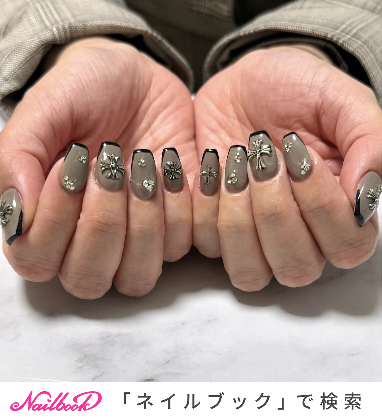2026年】新着順｜#クロムハーツネイルのネイルデザイン(49ページ目
