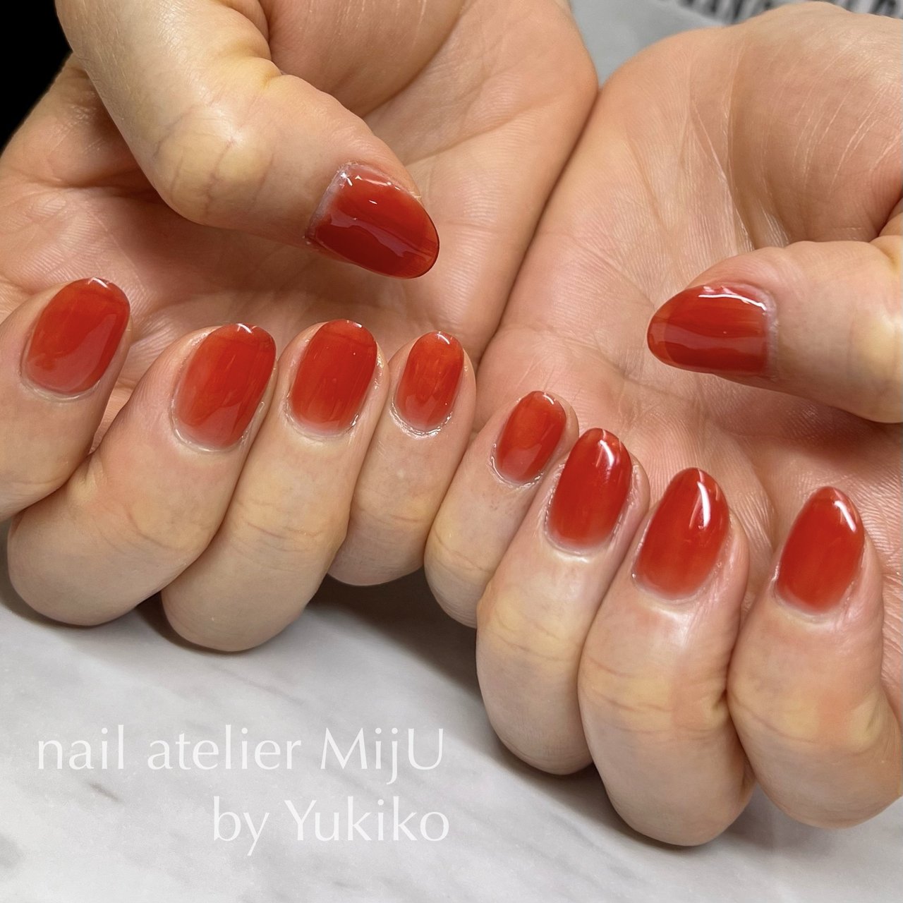 nail atelier MijU☆新井有季子KOKOISTエデュケーターのネイル
