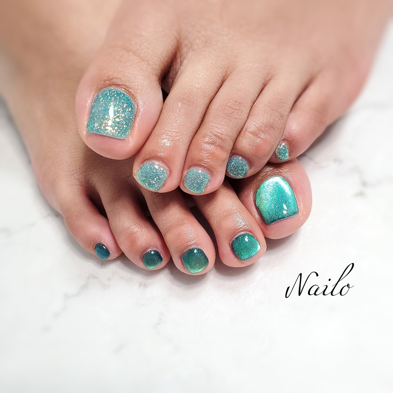 夏/海/リゾート/ライブ/フット - nailsalon_nailoのネイルデザイン[No 