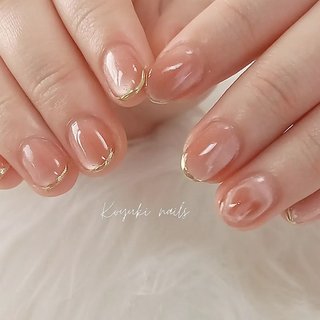 ハート/マグネット/#コーラルピンクのネイルデザイン｜ネイルブック