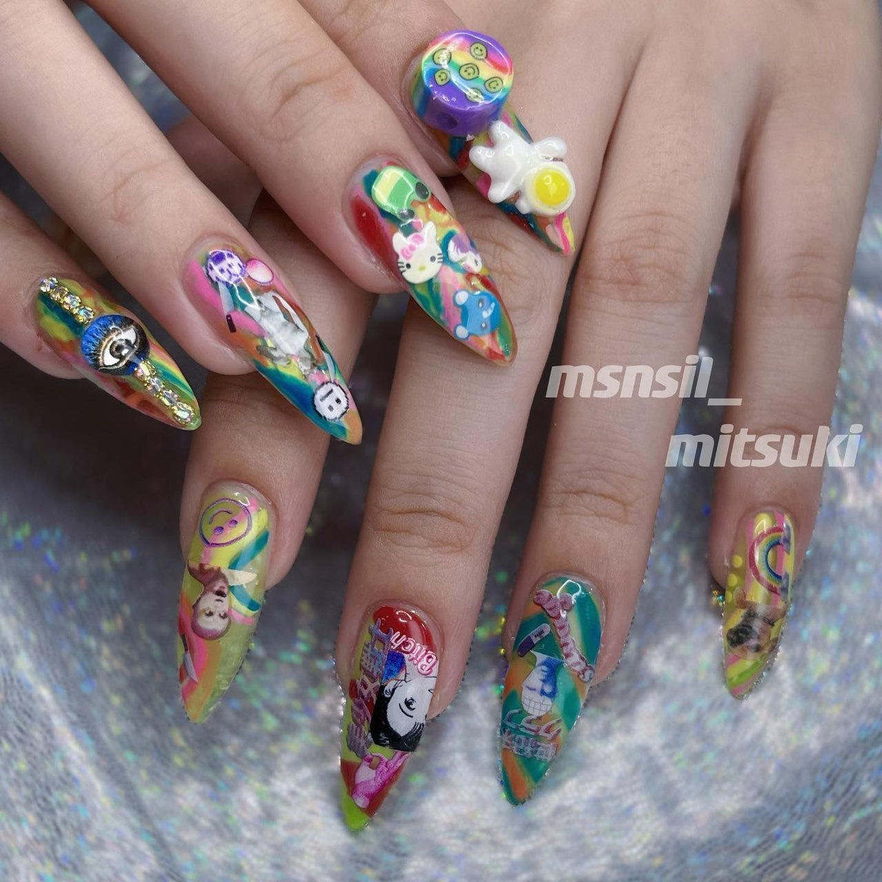ロング - mitsukiのネイルデザイン[No.8673718]｜ネイルブック