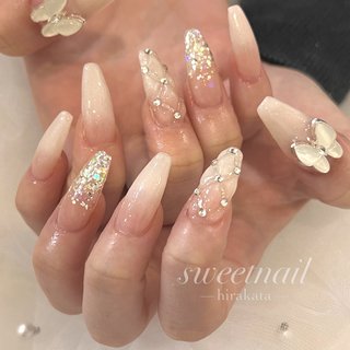 人気順｜キルティング/蝶のネイルデザイン｜ネイルブック