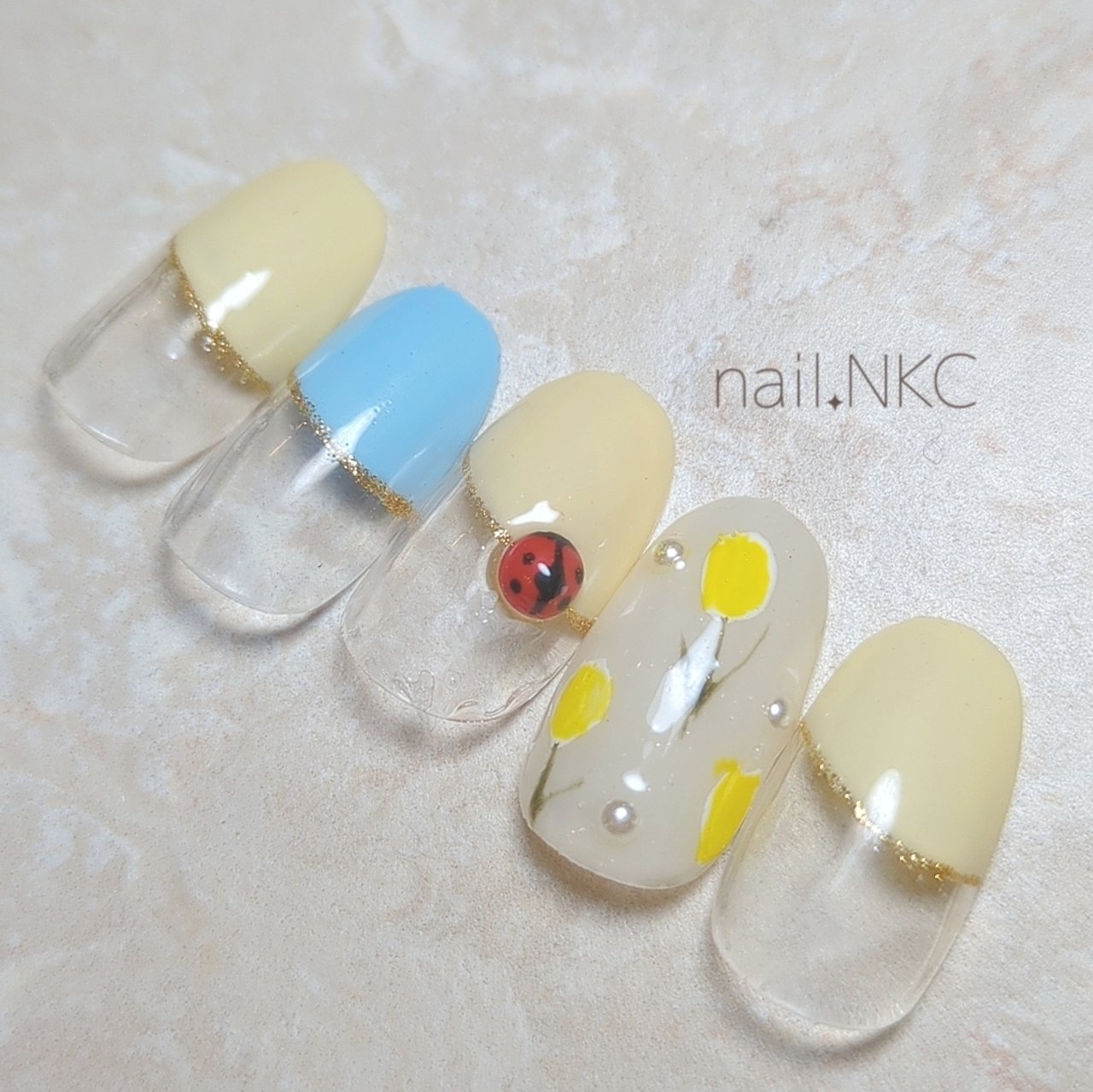春/オールシーズン/デート/女子会/ハンド - nail.NKCのネイル