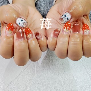 おすすめ順｜#いちご狩りのネイルデザイン｜ネイルブック
