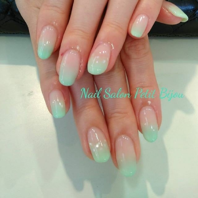夏 オールシーズン オフィス デート ハンド Nail Salon Petit Bijouのネイルデザイン No ネイルブック