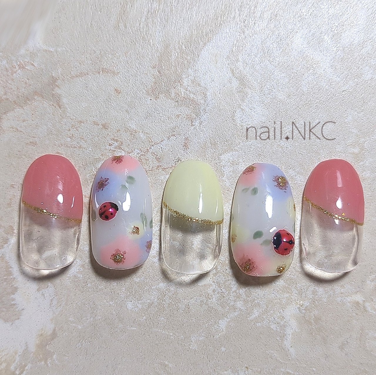 春/オールシーズン/デート/女子会/ハンド - nail.NKCのネイルデザイン