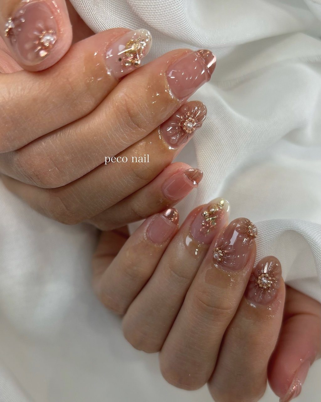 Nail Box グラデーションピンク ネイルチップ 春/シンプル/グラデーション/ピンク/ネイルチップ - peco nailのネイル
