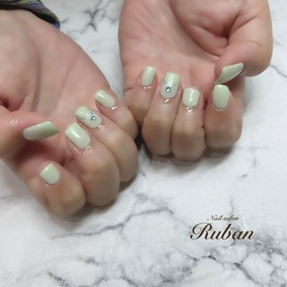 #nailsalonruban#ネイルサロンリュバン#草津市ネイルサロン#草津ネイル#南草津ネイル#野路町ネイル#南草津駅近ネイル#ハンドケア草津#オフィスネイル #オフィス#シンプル#シンプルネイル #ミラー#キラキラ#大人ネイル #大人可愛いネイル #大人上品ネイル#上品ネイル#ミントグリーン #春ネイル#春#ネックレス #春 #夏 #秋 #冬 #ハンド #シンプル #ワンカラー #ミラー #キラキラ #個性派 #ミディアム #スクエア #グリーン #シルバー #パステル #ジェルネイル #お客様 #Nail salon Ruban #ネイルブック