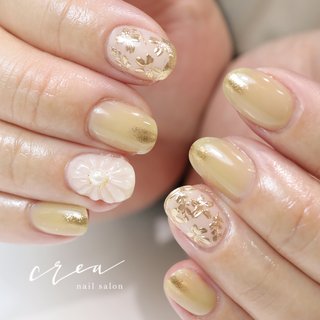 2024年】新着順｜#小花ミラーネイルのネイルデザイン｜ネイルブック 