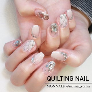 . 【course】#デザインしジェル放題コース
【menu】#キルティングネイル
【forme】#バレリーナネイル
【staff】YURIKA @monnal_yurika
.
ご来店ありがとうございます☺︎
.
.
.
━━━━━━━━━━━━━━━━━━━━
▫️爪にコンプレックスがある
▫️ネイルの持ちが悪い
▫️爪を丈夫に保ちたい
トラブル爪にも対応できるネイルサロン🐚
━━━━━━━━━━━━━━━━━━━━
ご予約はこちら↓

LINE ID @vnd4371h
LINEから24時間ネットご予約受付中です💌

 MONNAL& モナールアンド 
営業時間 9:30～18:00 (Lo.16:30) 
定休日 不定休

https://kb-monail.shopinfo.jp/

住所　福井市大町10-2-2 
ショッピングシティベル近く🔔
.
TEL 0776-63-6268
━━━━━━━━━━━━━━━━━━━━
.
#MONNAL&#モナールアンド
#monail#もないる
#福井ネイル#福井ネイルサロン
#ケア#ジェル#スカルプ#フットジェル
#ネイル#アートし放題#深爪矯正福井
#パーフェクトフィルイン福井
#ベース一層残し福井#フィルイン福井 #キルティング #MONNAL& / yurika 前田百合香 #ネイルブック