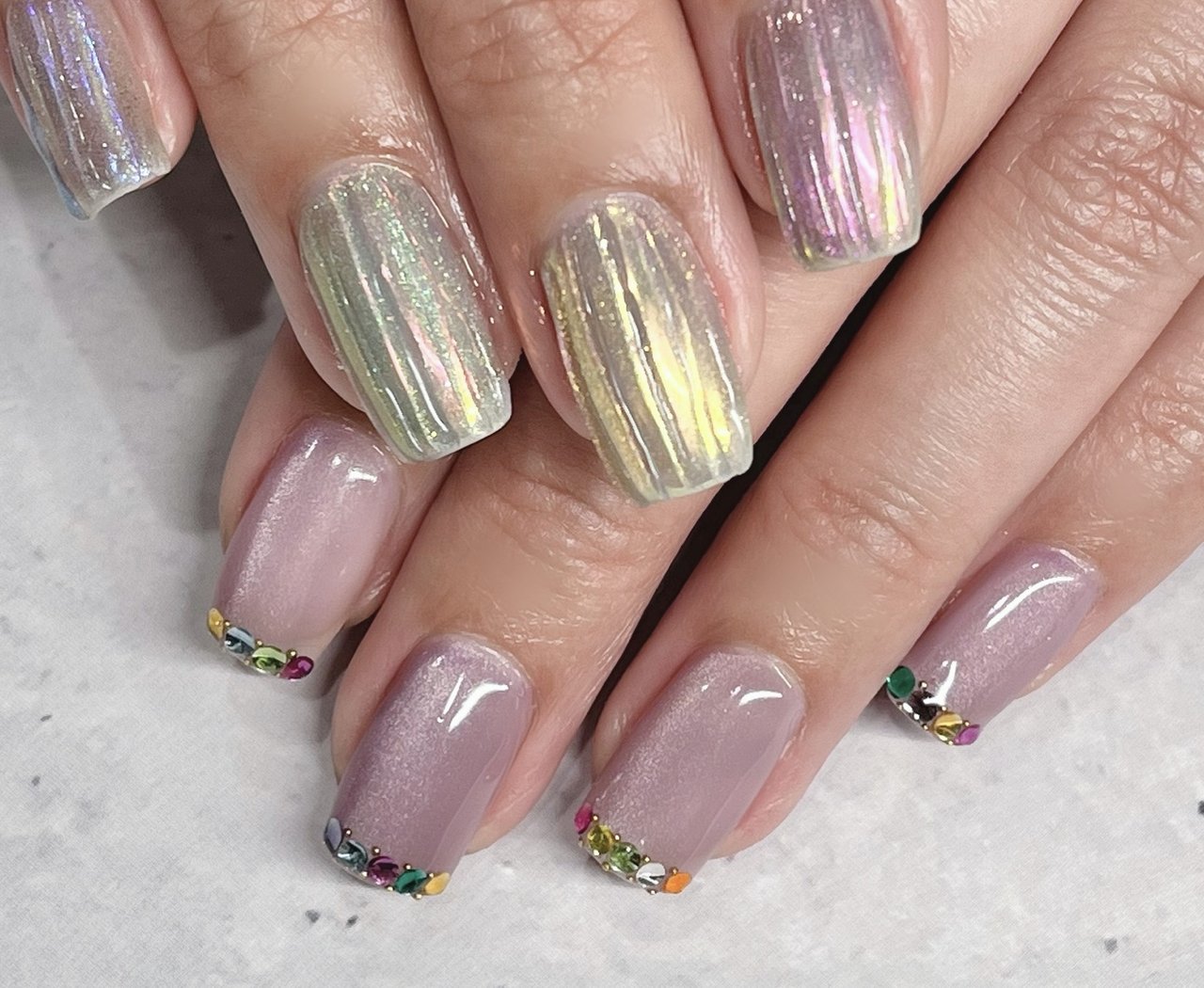 ichigo nailページ ☆2025.8.8(金)☆ OSAJI 2025 AUTUMN ˗ˏˋ 604 Kirinohashi / 霧の橋 ˎˊ