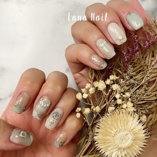 ニュアンス💅♡ 
#3dネイル #privatenailsalon #nailstagram #nailsalon #3d #naildesign #nailart #instagood #gelnail #followme #lana #ホワイト #ジェルネイル #マグネットネイル #footnail #グリーン #推し活 #ワンカラー #プライベートサロン #個性派ネイル #ベージュ #キラキラネイル #グレージュ #フレンチ #ニュアンス #シルバー #ハート #ちょうちょネイル #ロング #手描きネイル #ブルー #スカルプネイル #スカルプ #推しネイル #池袋 #手描きアート #池袋スカルプ #推しが尊い #🩵 #💓 #派手 #privatesalon #happy #fashion #ちゅるんネイル #ベージュ #グリーン #シルバー #Lana Nail #ネイルブック