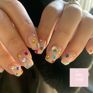 @nail_salon.me_and 
 おもちゃみたいでkawaii- ̗̀ ☺︎ ̖́-

┈┈┈┈┈┈┈┈┈┈┈┈┈┈┈┈┈┈┈┈┈┈┈┈┈

自爪に優しいフィルイン施術⸜‪🌱‬⸝フォルムにこだわり
トレンドartからsimple・個性派まで

-四ツ橋線なんば駅西改札から徒歩10分、御堂筋線大国町駅から徒歩8分-
八坂神社からすぐ‪☺︎‬‪

1席だけのプライベートサロンです- ̗̀ ♡ ̖́-

#大阪 #難波 #大国町 #プライベートサロン #nail #ネイル #ネイルサロン #ネイリスト #ジェルネイル #ネイルデザイン #ネイルアート #ニュアンスネイル #newnail #nails #ハンドネイル #フットネイル #nailart #マグネット #手書きアート #オーロラミラー #個性派ネイル #nailstagram #可愛い #かわいい #大人ネイル #네일 #ペイントアート #インクアート#クリアネイル #ストーンネイル #ハンド #ビジュー #ちゅるん #キラキラ #シアー #誕生石 #ミディアム #スクエア #クリア #カラフル #ジェルネイル #お客様 #nail_salon.me_and #ネイルブック