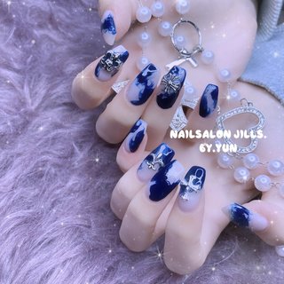 人気順｜ピンク/ブルー/#クロムネイルのネイルデザイン｜ネイルブック