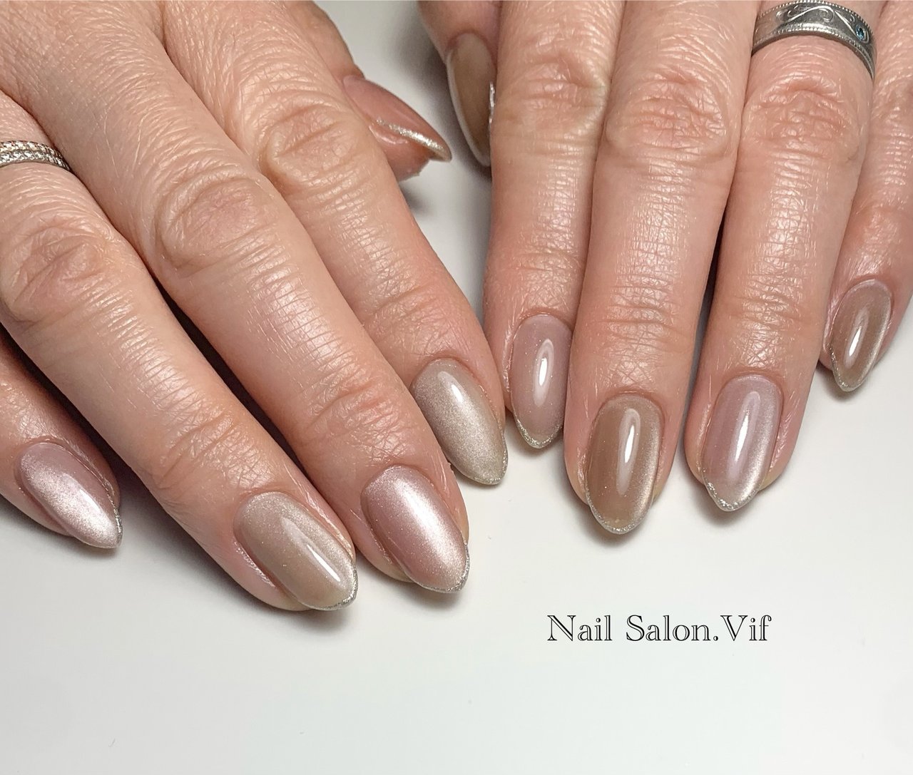 春/オールシーズン/ハンド/マグネット/ちゅるん - NailSalon.Vif