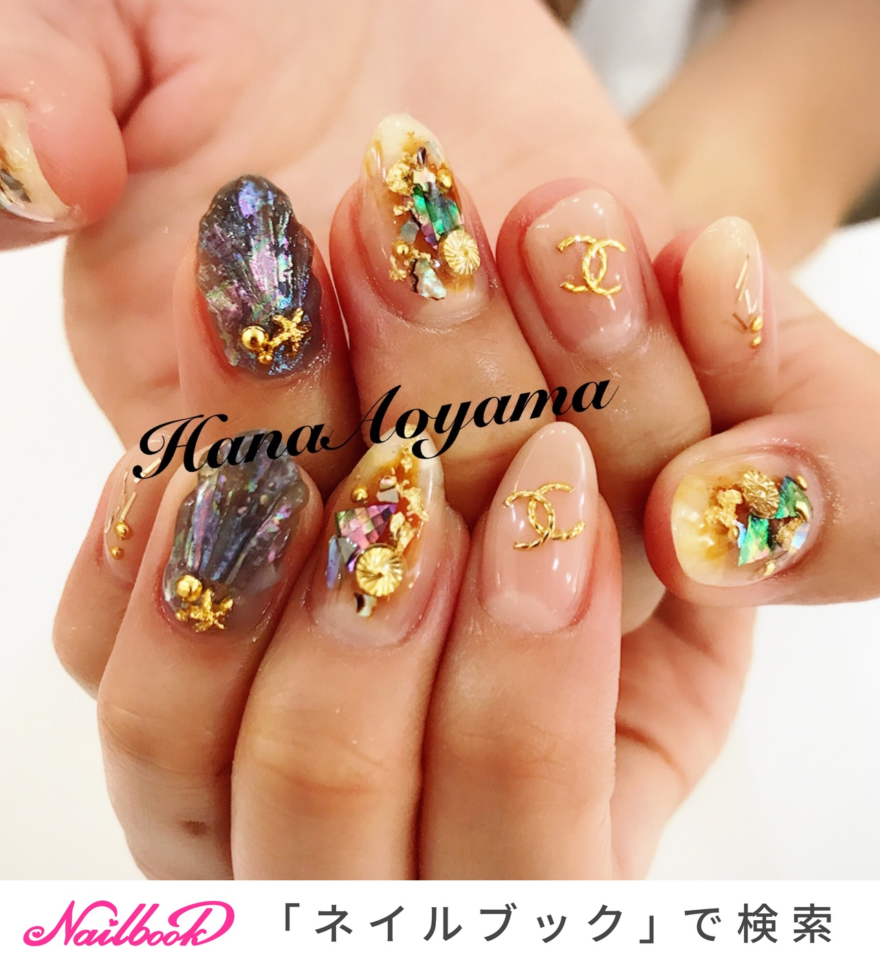 夏 海 デート 女子会 ハンド Hanaaoyamaのネイルデザイン No ネイルブック