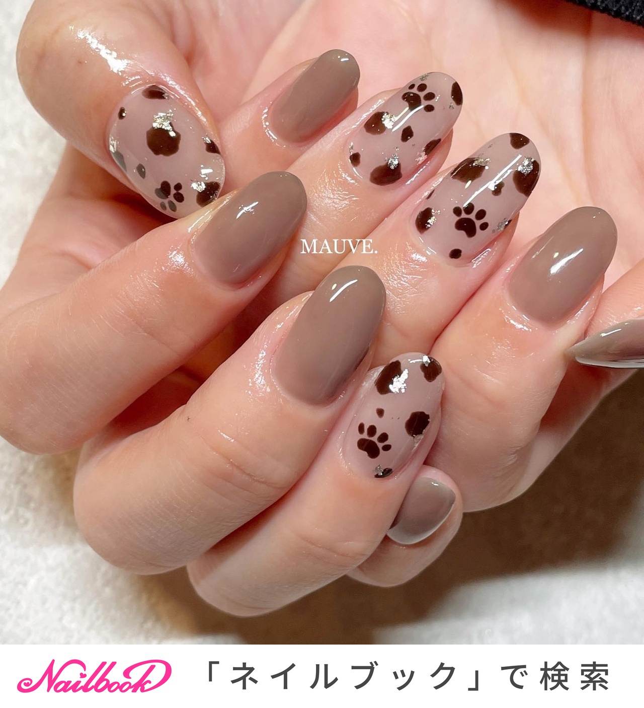 ラメ淡いブルー 肉球 猫 ネイルパーツ 8個 Sachi-乾燥肌 コスメ・美容