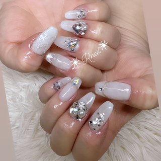 人気順｜クリア/#フレンチガーリーのネイルデザイン｜ネイルブック 