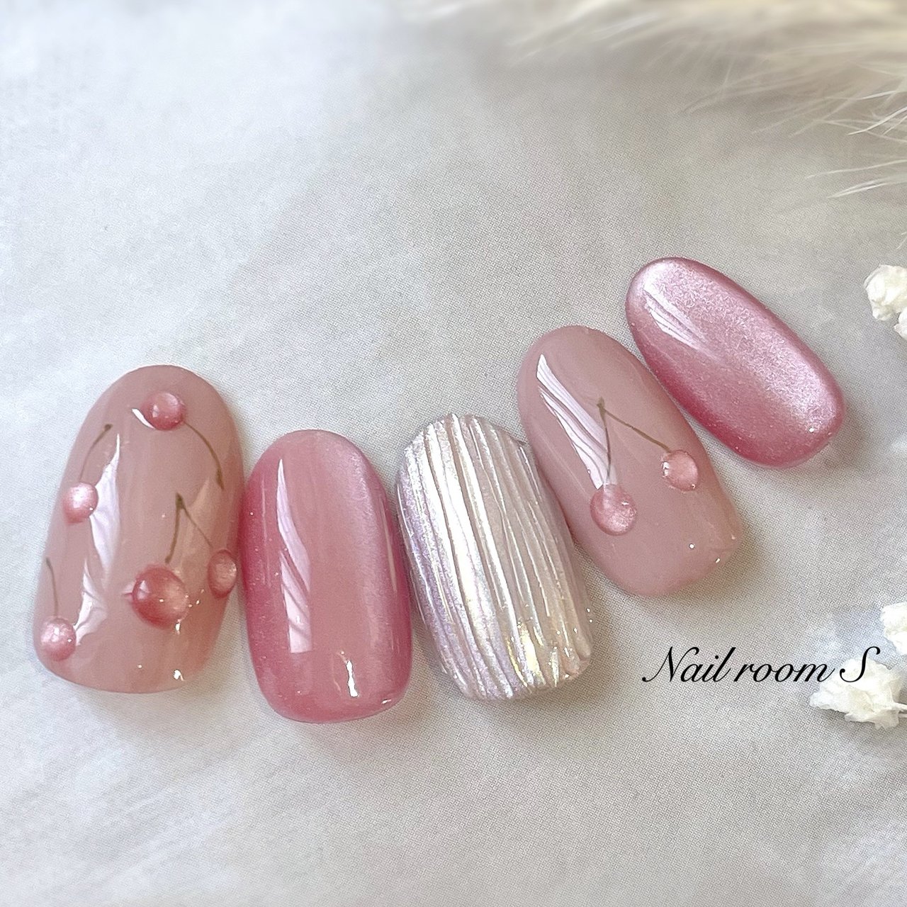 手が綺麗に見えるネイル/春/オフィス/ブライダル/ハンド - Nailroom__S Shiho Hiratouのネイルデザイン[No ...