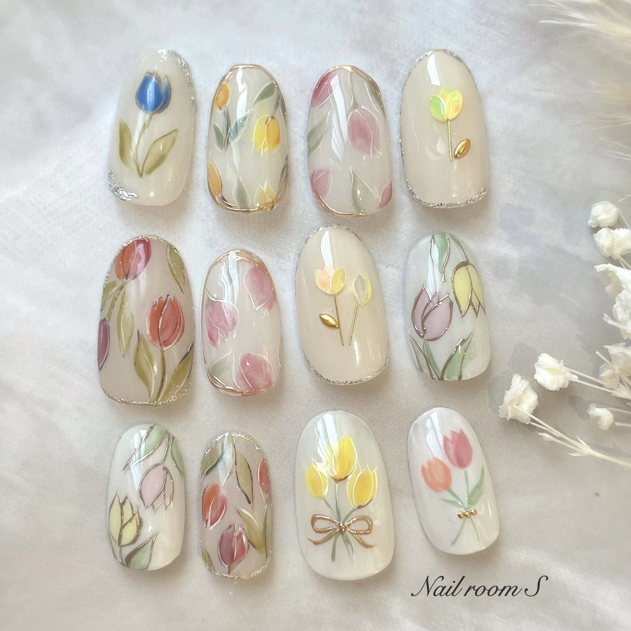 手が綺麗に見えるネイル/春/オフィス/ブライダル/ハンド - Nailroom__ 