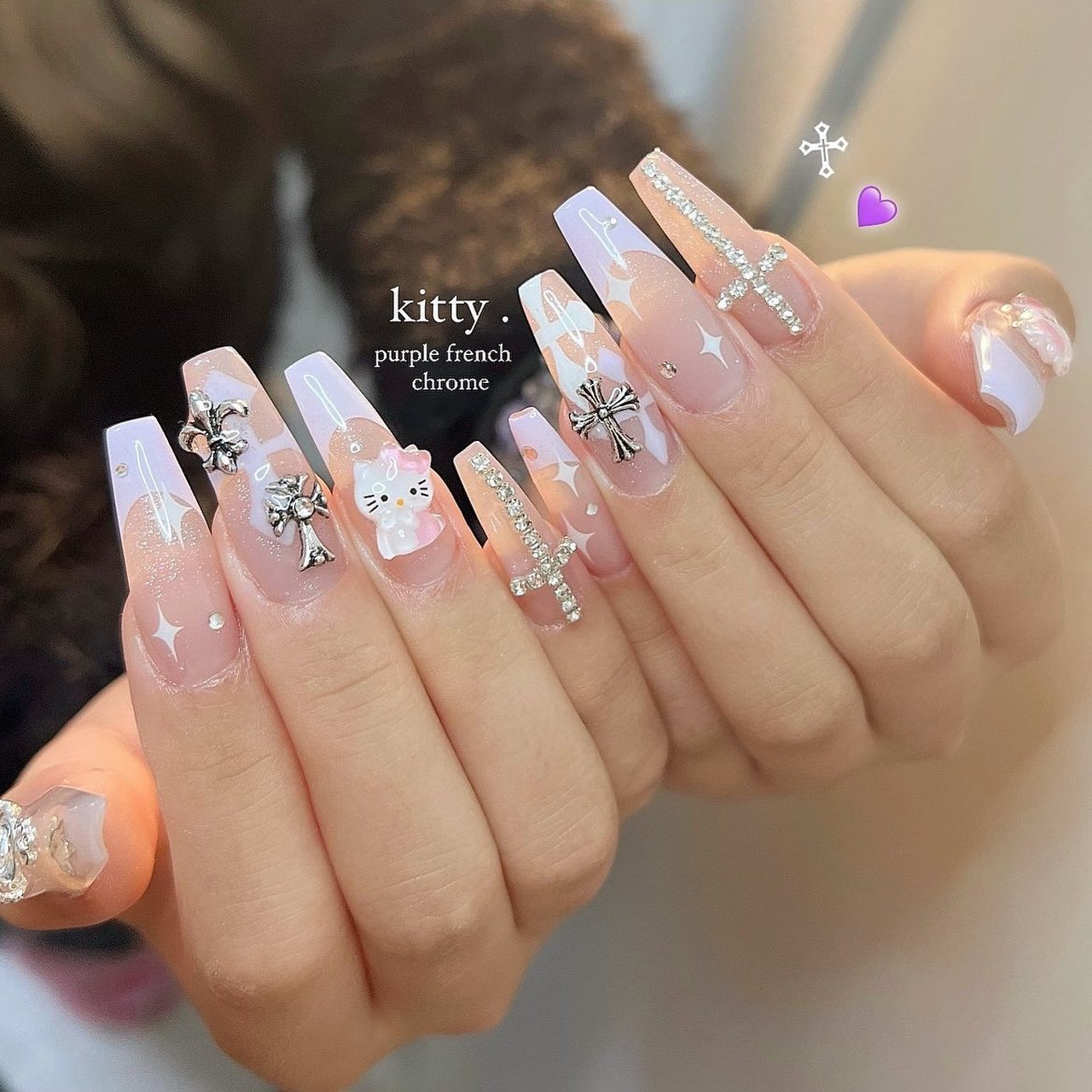 シンプル/フレンチ/リボン/ワンホン/韓国 - aimi__nailのネイル