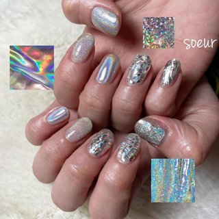 人気順｜ユニコーン/#ykymさまのネイルデザイン｜ネイルブック