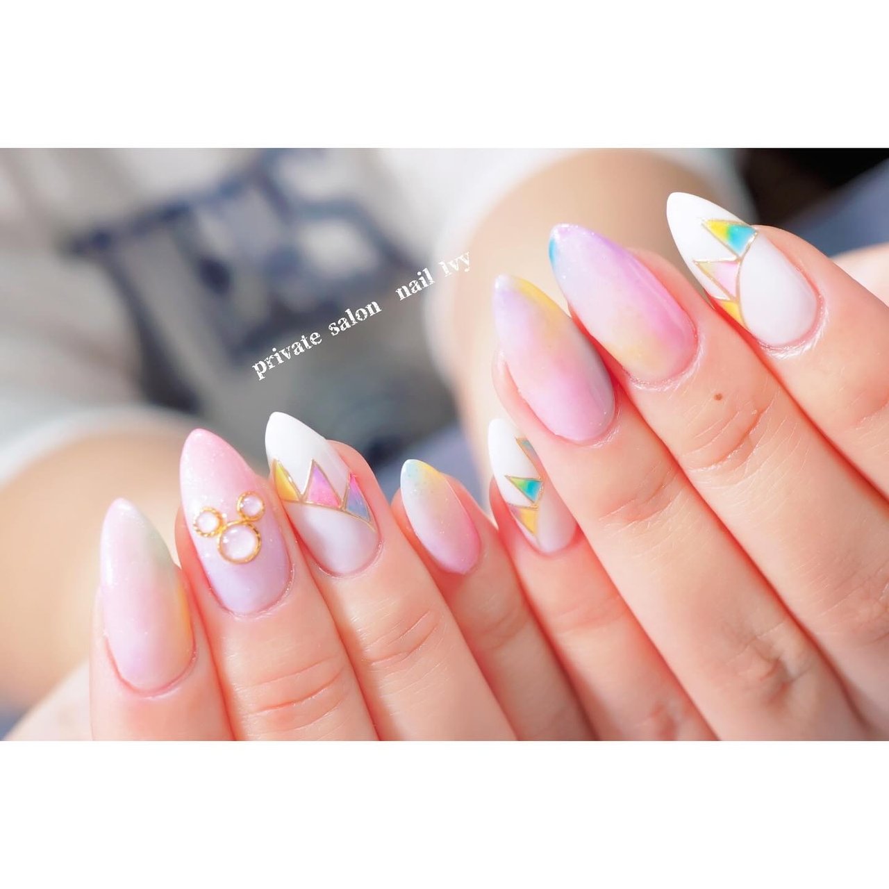 見事な創造力 shop】ことりのあそびば tip nail Daisy Big