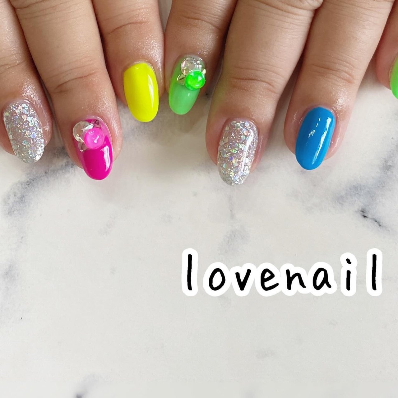 夏/旅行/リゾート/ライブ/ハンド - nail_love_7のネイルデザイン[No