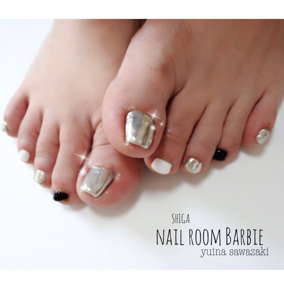 夏 オールシーズン 海 デート フット 27salon Nail Hairsetのネイルデザイン No ネイルブック