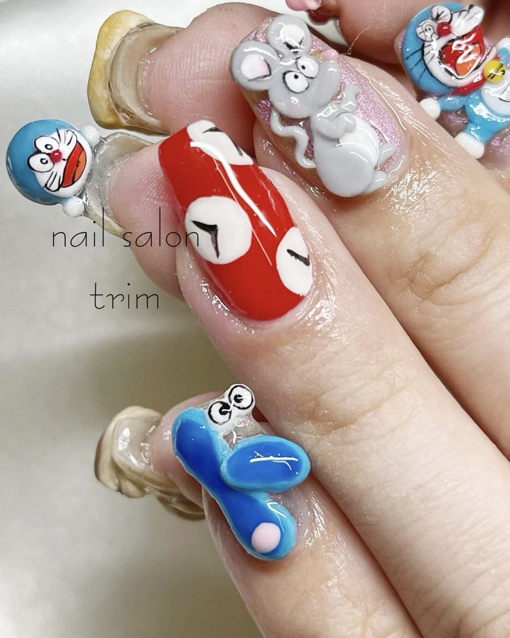 オールシーズン/ハンド/痛ネイル/3D/個性派 - hitomiのネイルデザイン