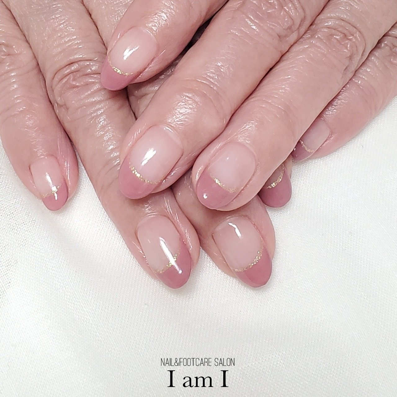 シンプル/フレンチ/クリア/ピンク/パステル - nail&footcaresalon IamI