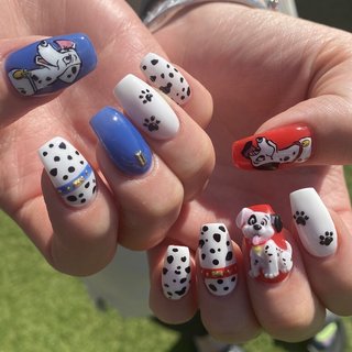 人気順｜#101匹わんちゃんネイルのネイルデザイン｜ネイルブック