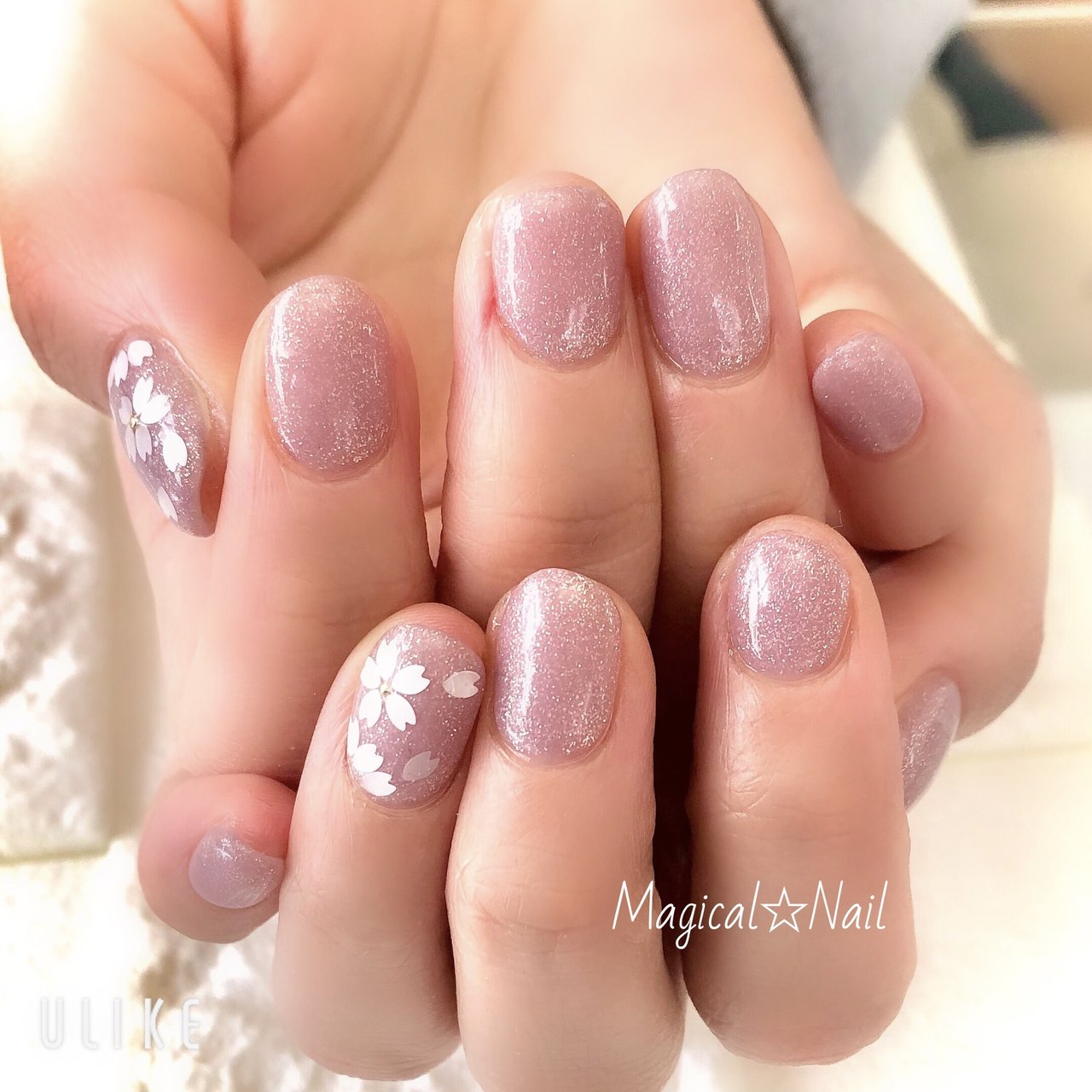 手が綺麗に見えるネイル/春/オフィス/デート/ハンド - Magical_Nailの