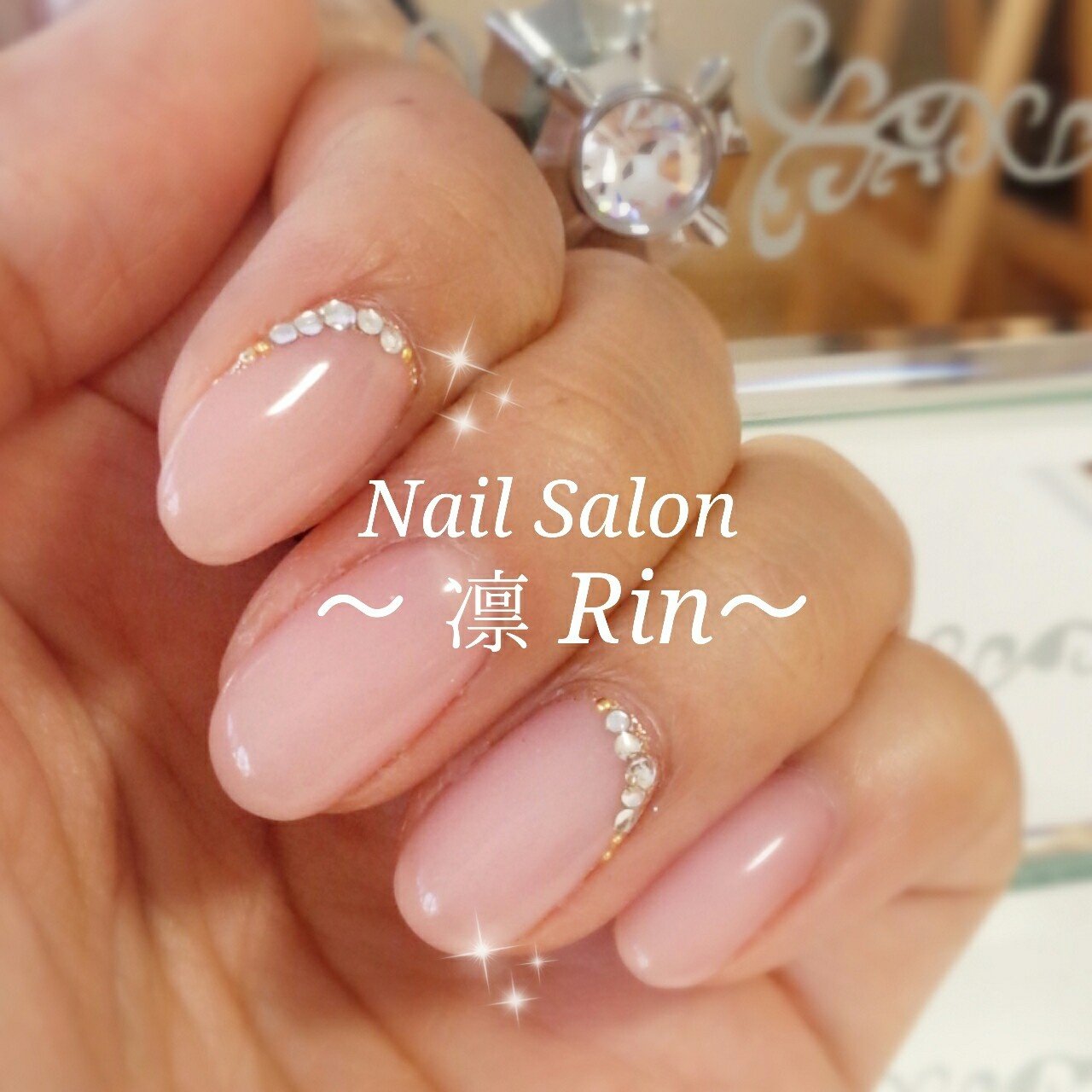 オールシーズン 入学式 オフィス 女子会 ハンド Rin Nailのネイルデザイン No ネイルブック