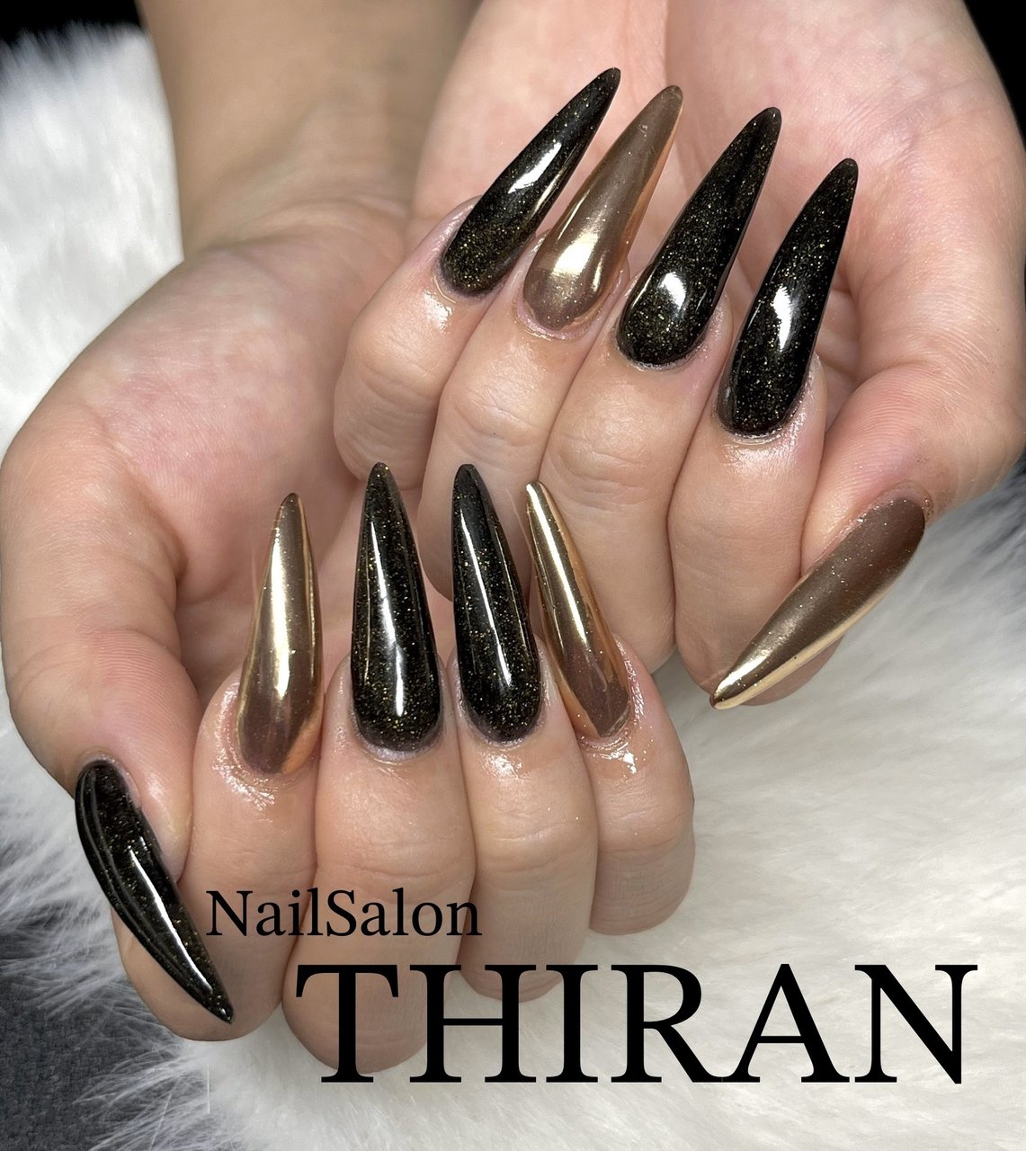 オールシーズン/ハンド/シンプル/ラメ/ミラー - nailsalon_thiranの